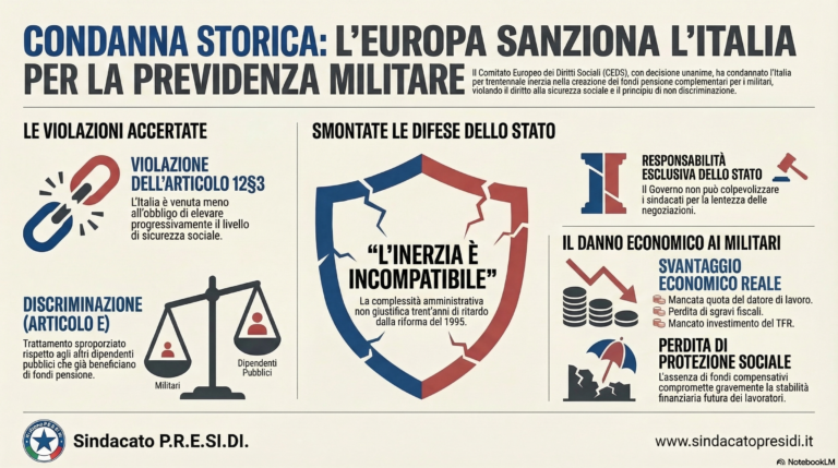 ⚖️ SENTENZA STORICA: IL COMITATO EUROPEO DEI DIRITTI SOCIALI CONDANNA L’ITALIA PER LA PREVIDENZA COMPLEMENTARE 🇮🇹🇪🇺